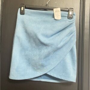 Windsor Light Blue Mini Skirt